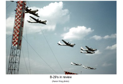 B-29s at the 1949 Cleveland Air Races. Courtesy of Aaron King.