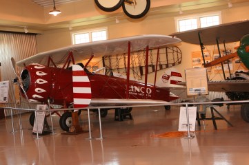 Joe Mackey's 1929 Waco Model CTO Taperwing (original) at the WACO Museum, Troy, Ohio. Courtesy of Kenn Smith.