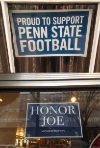 Penn State support, 2015. Courtesy of Andrew D. Linden.