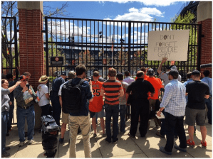 Photo posted to Instagram by NBC's Oliver Cox.