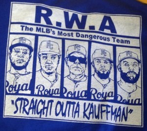 A fan created t-shirt celebrating the Roylas'
