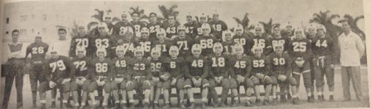 University of Havana football team, 1950. From: Vita Universitaria (September 1950). Courtesy of the Cuban Heritage Collection, University of Miami Libraries, Coral Gables, Florida.