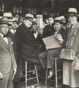 Giants owner Tim Mara at the racetrack. Courtesy of Wikimedia Commons.