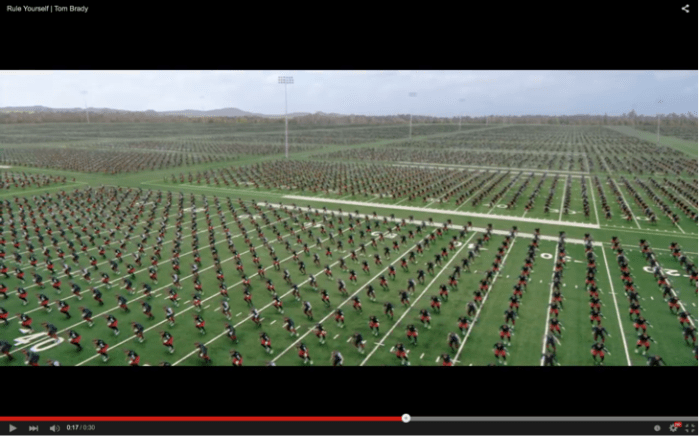 Image from the "Rule Yourself" commercial.